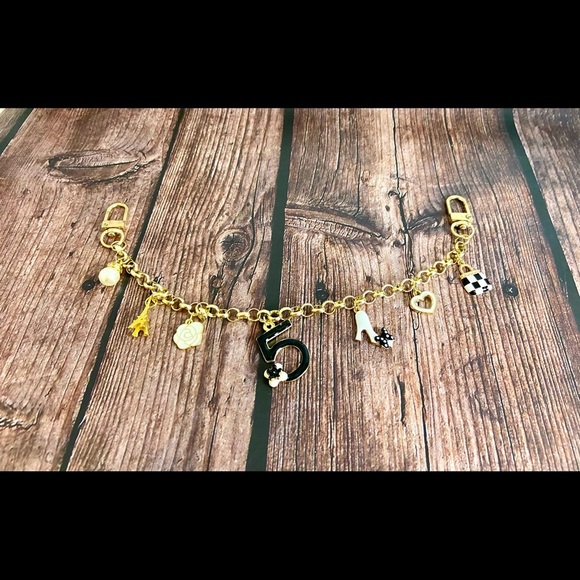 None Accessories - Cute bag charm for the Chanel lover!